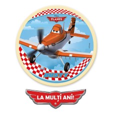 DK17722RZ Avioane Planes disc din icing D20cm